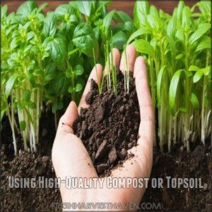 Using High-Quality Compost or Topsoil