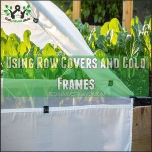 Using Row Covers and Cold Frames