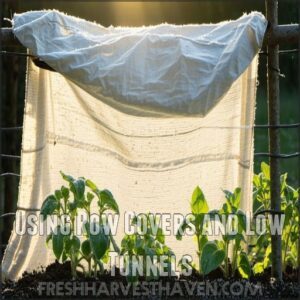 Using Row Covers and Low Tunnels