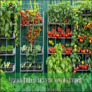 Using Trellises for Vining Crops