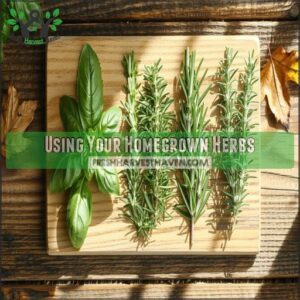 Using Your Homegrown Herbs