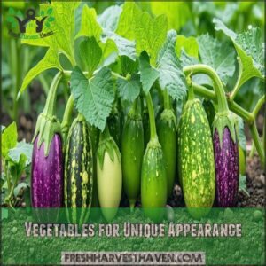 Vegetables for Unique Appearance