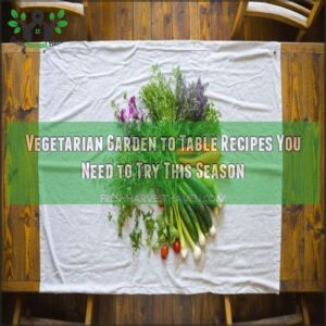 vegetarian garden to table recipes