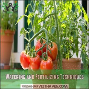 Watering and Fertilizing Techniques