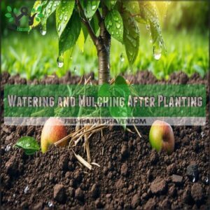 Watering and Mulching After Planting