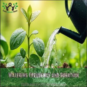 Watering Frequency and Duration