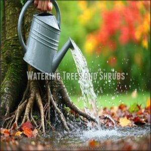 Watering Trees and Shrubs