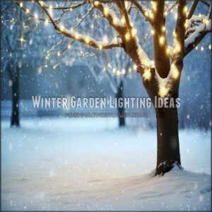 Winter Garden Lighting Ideas