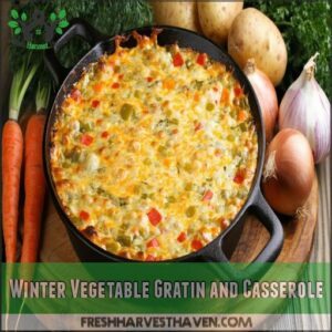 Winter Vegetable Gratin and Casserole