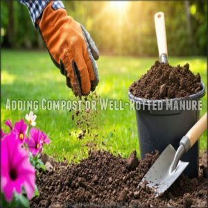 Adding Compost or Well-Rotted Manure