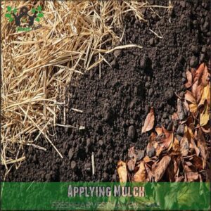 Applying Mulch