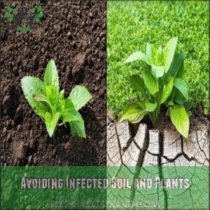 Avoiding Infected Soil and Plants