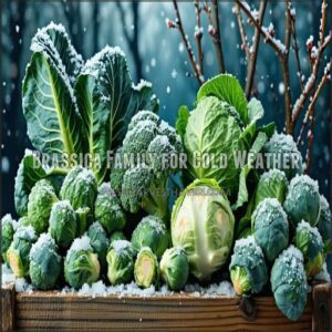 Brassica Family for Cold Weather