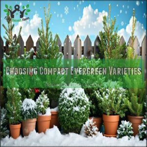 Choosing Compact Evergreen Varieties