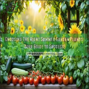 choosing the right summer garden plants