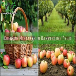 Common Mistakes in Harvesting Fruit