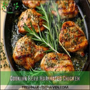 Cooking Herb Marinated Chicken