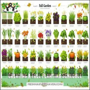 Creating a Fall Planting Schedule