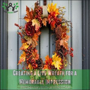 Creating a Live Wreath for a Memorable Impression