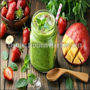 Creating Delicious Herb Smoothies