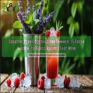 creative herb cocktails for summer