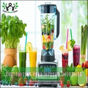 Customizing Herb Infused Smoothies