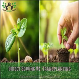 Direct Sowing Vs. Transplanting