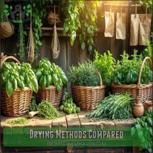 Drying Methods Compared