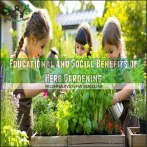 Educational and Social Benefits of Herb Gardening