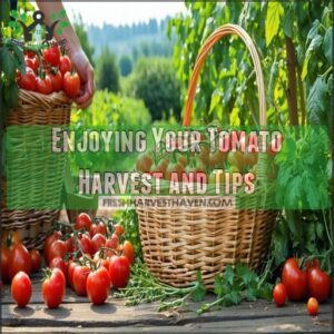 Enjoying Your Tomato Harvest and Tips