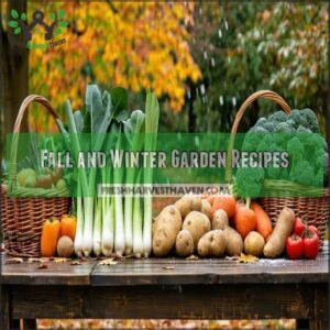 Fall and Winter Garden Recipes