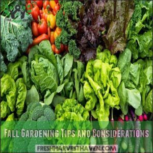 Fall Gardening Tips and Considerations