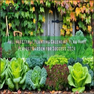 fall vegetable planting calendar