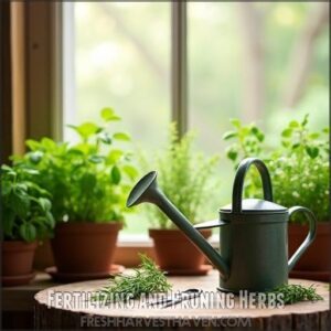 Fertilizing and Pruning Herbs