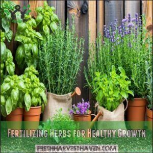 Fertilizing Herbs for Healthy Growth