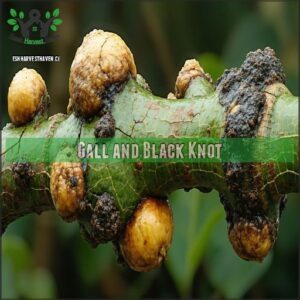 Gall and Black Knot