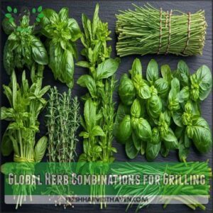 Global Herb Combinations for Grilling