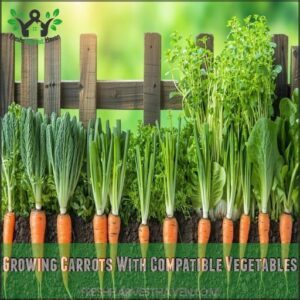 Growing Carrots With Compatible Vegetables