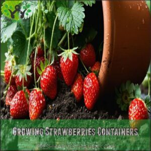 Growing Strawberries Containers