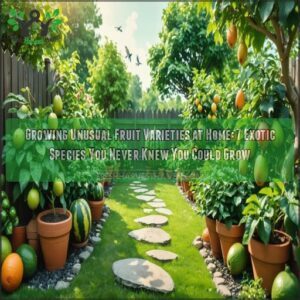 growing unusual fruit varieties at home