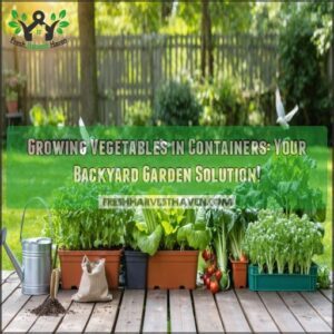 growing vegetables in containers