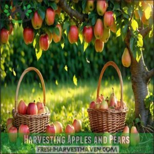 Harvesting Apples and Pears