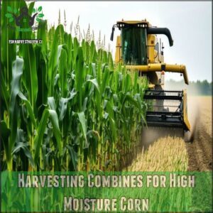 Harvesting Combines for High Moisture Corn