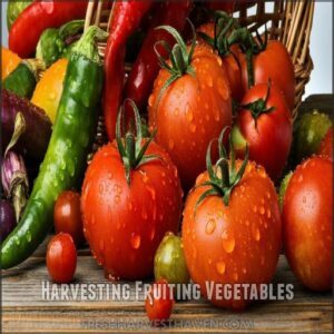 Harvesting Fruiting Vegetables