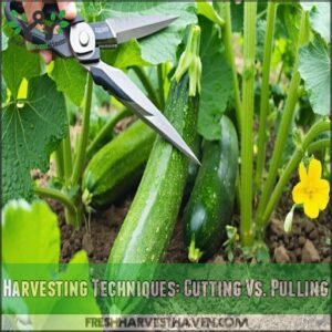 Harvesting Techniques: Cutting Vs. Pulling