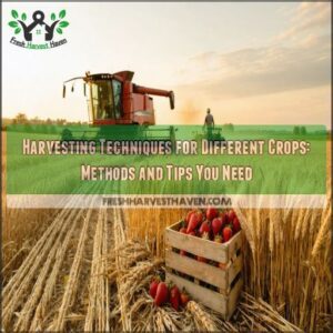 harvesting techniques for different crops