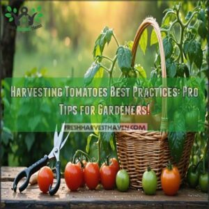 harvesting tomatoes best practices