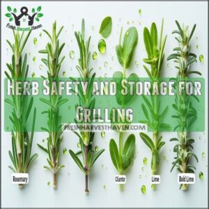 Herb Safety and Storage for Grilling