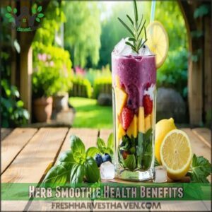 Herb Smoothie Health Benefits