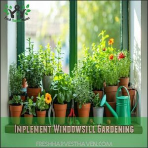 Implement Windowsill Gardening